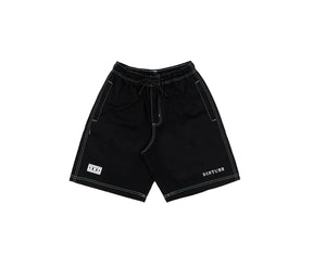 Shorts Disturb Contrast Twill in Black