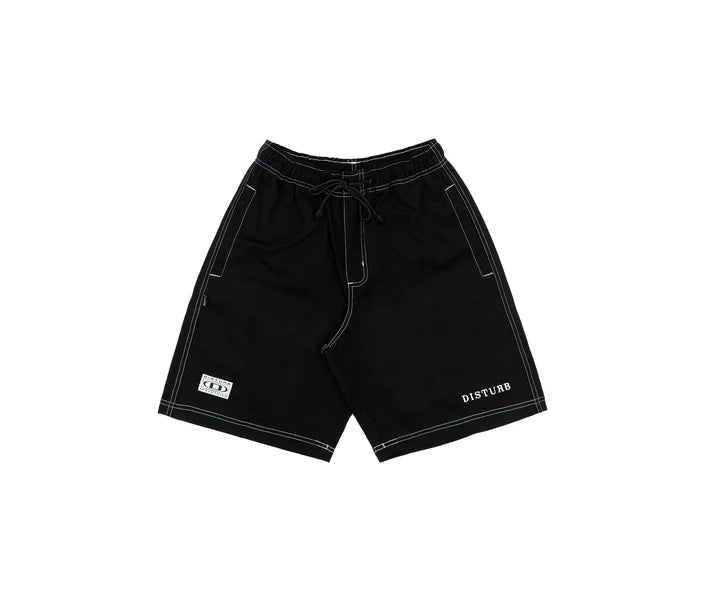 Shorts Disturb Contrast Twill in Black