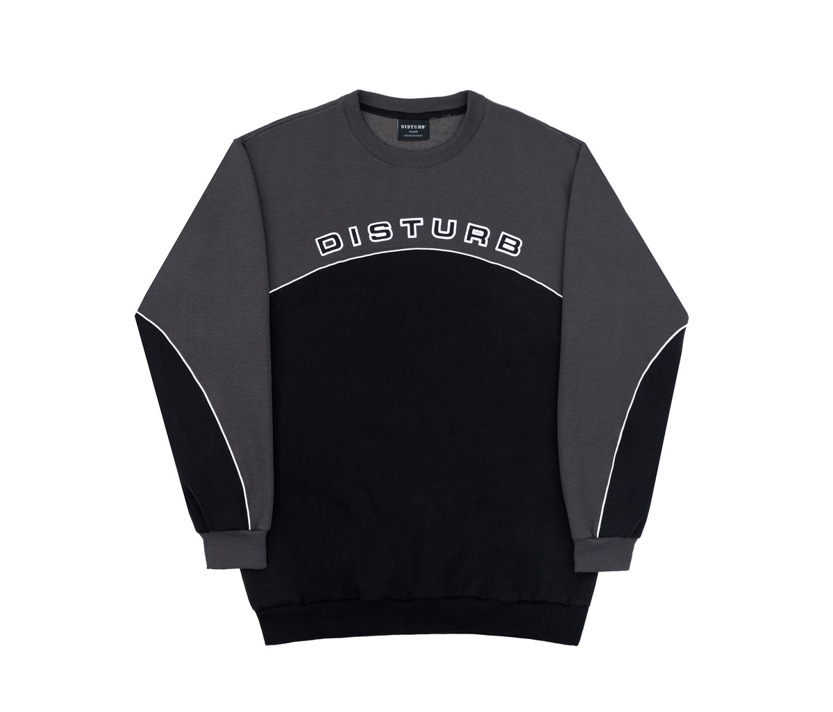 Moletom Disturb Core Crewneck in Black