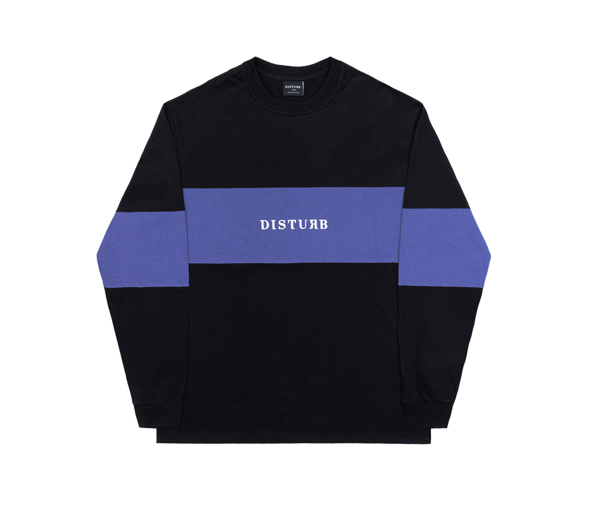 Longsleeve Disturb Signature in Black