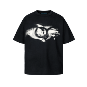 Camiseta Quadro Creations Animals Boxy - Preto