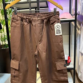 Calça Cargo Reta Stranger (Marrom)