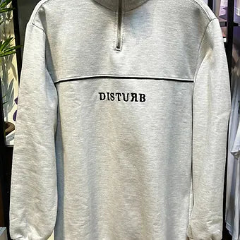 Moletom Disturb Classic Quarter Zip Sweatshirt in Mescla