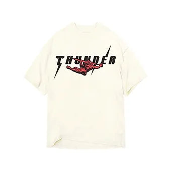 Camiseta Thunder God Oversized Off White Blade